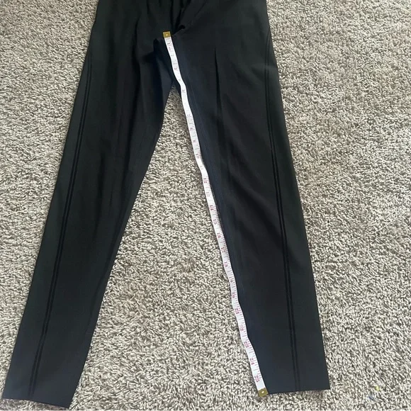 {offline by aerie} black goals workout leggings with velvet striped detail - Picture 5 of 11